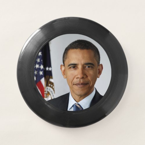 Barack Obama US President White House Portrait  Wham_O Frisbee