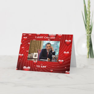 Barack Obama Valentine's Day Card