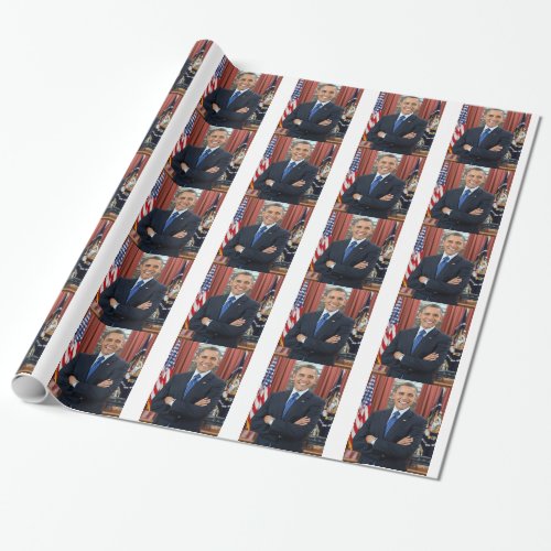 Barack Obama Wrapping Paper