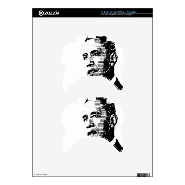 barack obama xbox 360 controller skin