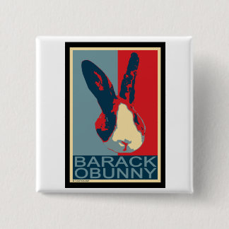Barack Obunny Button