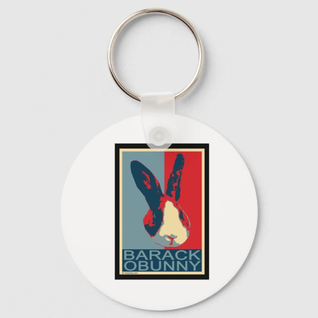 Barack Obunny Keychain (Front)