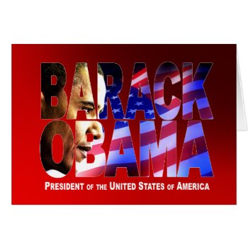 Barack! (red) by thebarackspot at Zazzle