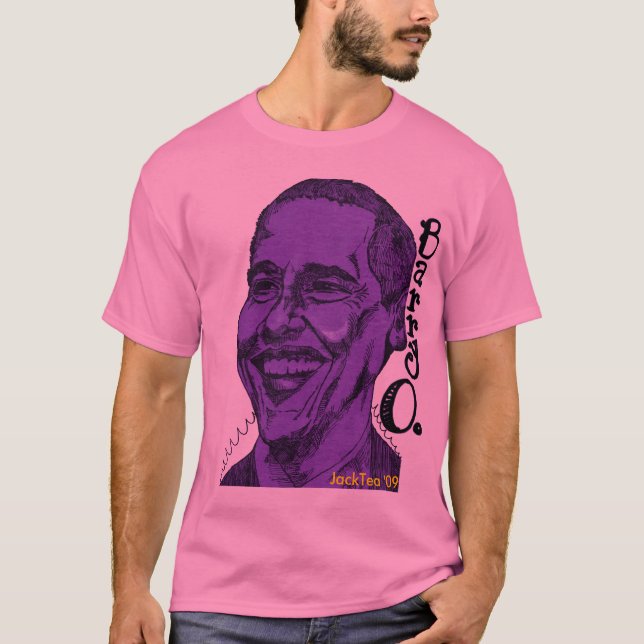Barack Tee Purple, JackTea '09 (Front)
