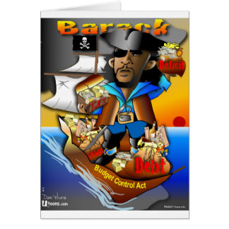 Barack The Pirate Cards