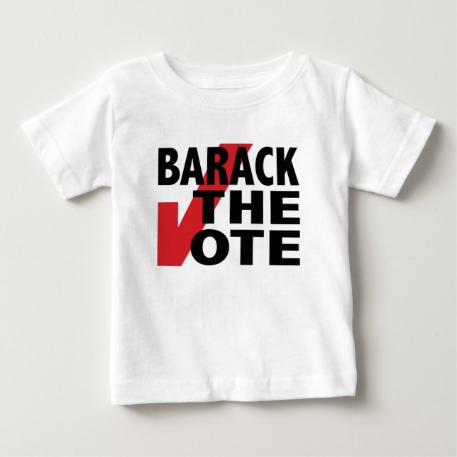 Barack the Vote Baby T-Shirt (Front)