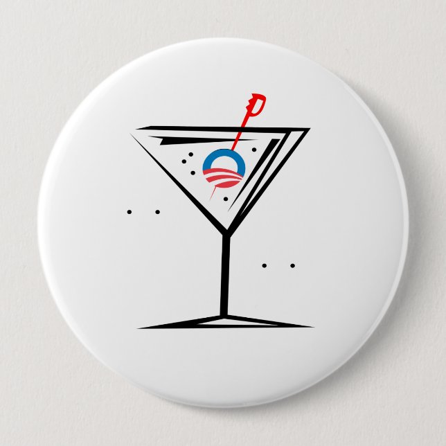 BARACKTAIL - PINBACK BUTTON (Front)