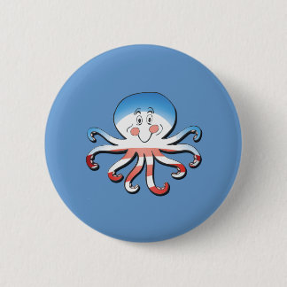 BARACKTOPUS PINBACK BUTTON