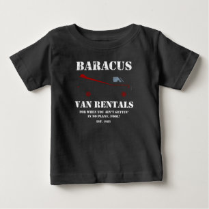 Baracus Van Rentals Shirt The A-Team T-Shirt B.A