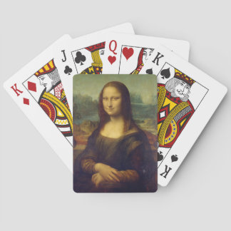 Baraja de cartas de la mona lisa poker cards
