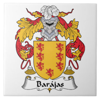 Barajas Family Crest Ceramic Tile