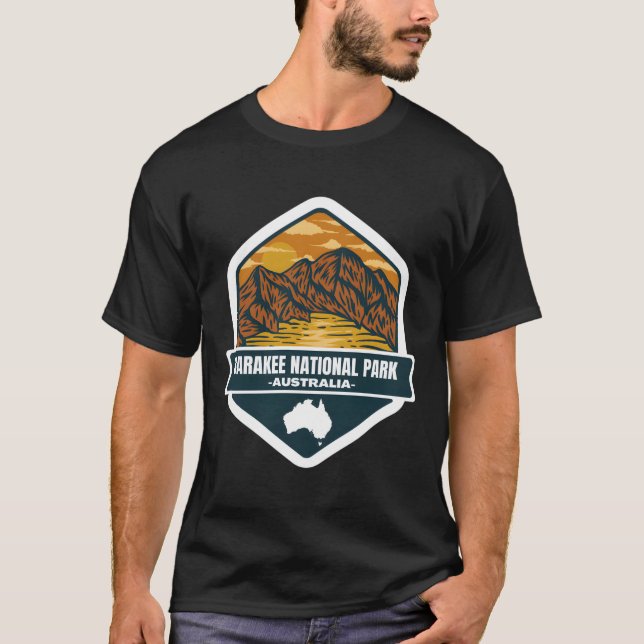 Barakee � The Endless Horizon of Australia T-Shirt (Front)