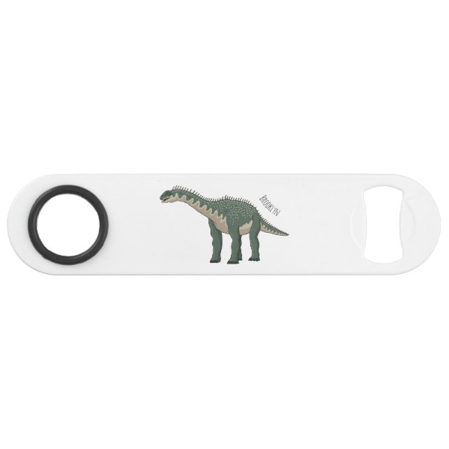 Barapasaurus cartoon illustration bar key (Front (Horizontal))