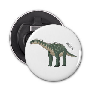 Barapasaurus cartoon illustration bottle opener