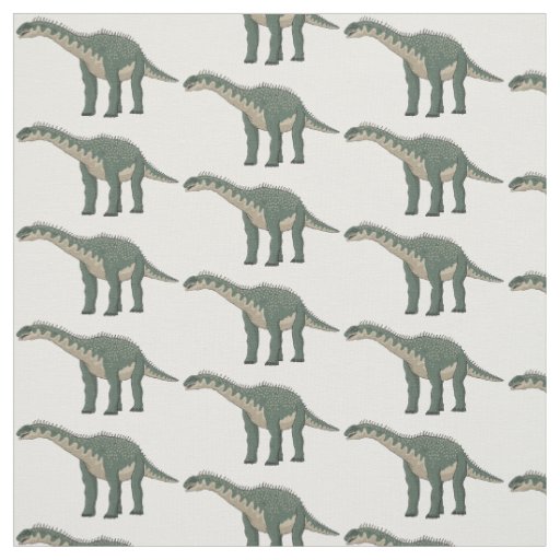 Barapasaurus cartoon illustration fabric