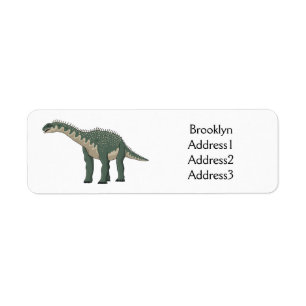 Barapasaurus cartoon illustration label