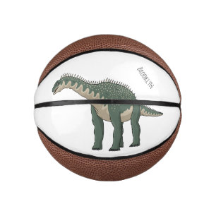 Barapasaurus cartoon illustration mini basketball