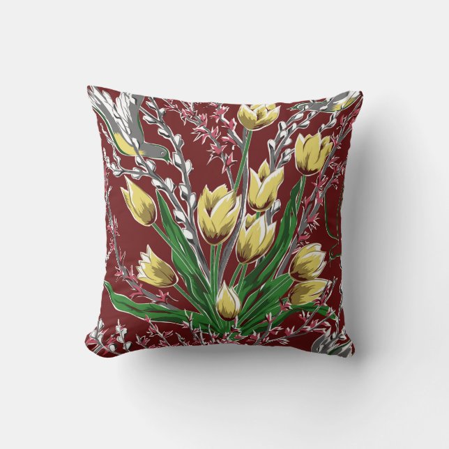 Barataria Throw Pillow (Front)