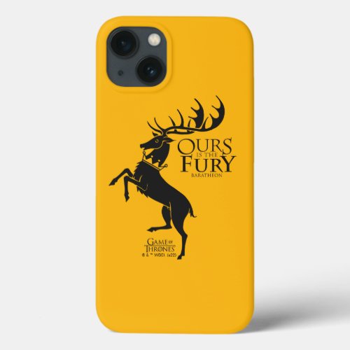 Baratheon Sigil _ Ours is the Fury iPhone 13 Case