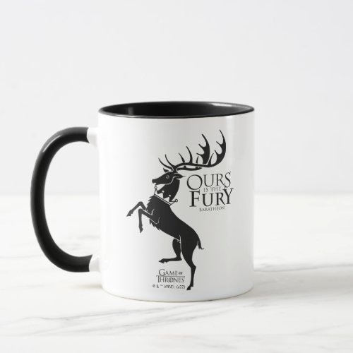 Baratheon Sigil _ Ours is the Fury Mug