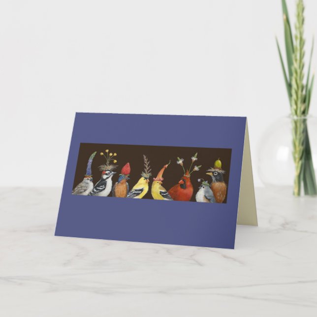 Barb and Smitty party scene card (Front)