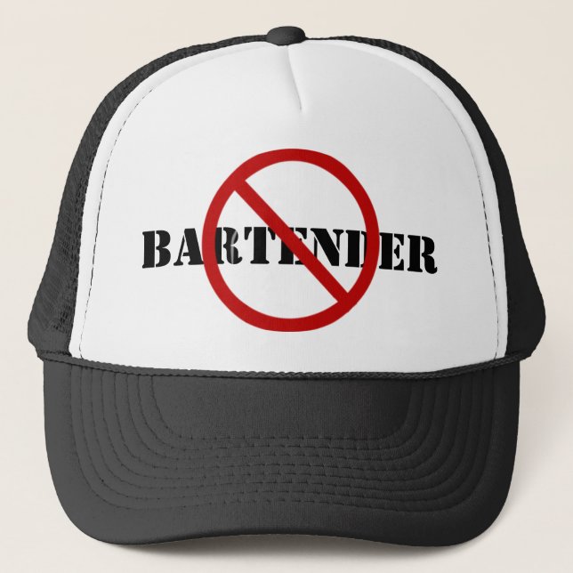 Barback Hat - Not a Bartender (Front)