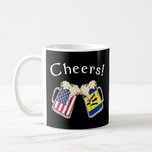 Barbadian American Patriot Grown Country Cheers Be Coffee Mug