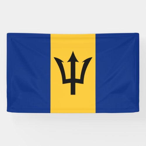 Barbadian Flag Barbados Bajan Banner