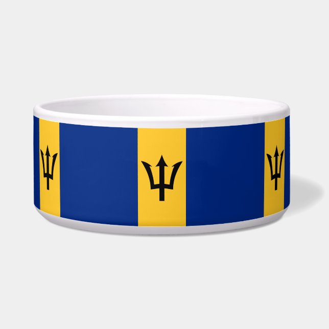 Barbadian Flag (Barbados) (Bajan) Bowl (Front)