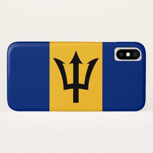 Barbadian Flag (Barbados) (Bajan) Case-Mate iPhone Case (Back (Horizontal))