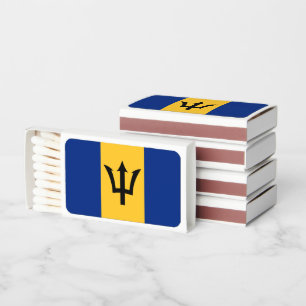 Barbadian Flag, Flag of Barbados Matchboxes