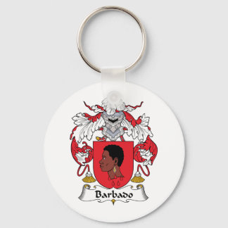 Barbado Family Crest Keychain