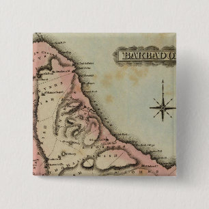 Barbadoes 2 pinback button