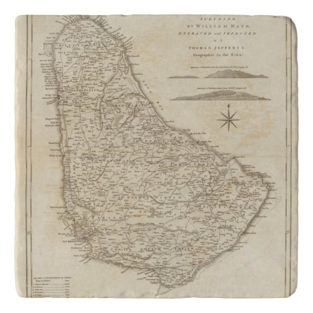 Barbadoes Trivet (Front)