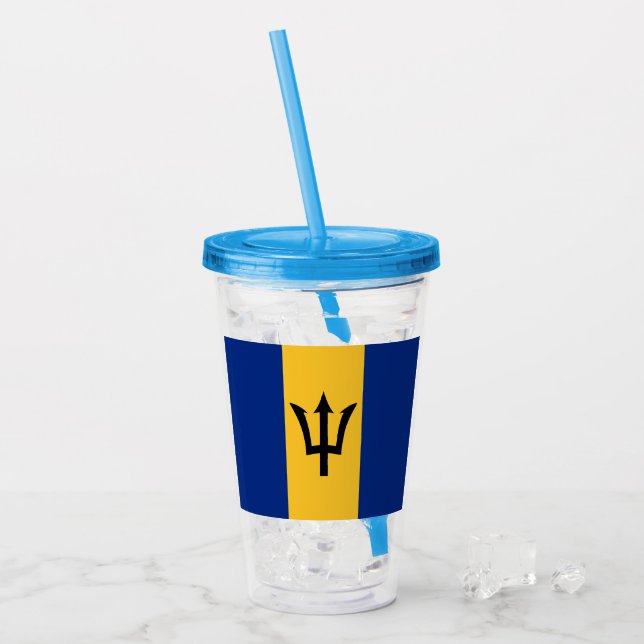 Barbados Acrylic Tumbler (Front Ice)