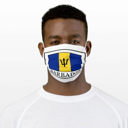 Barbados Adult Cloth Face Mask