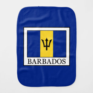 Barbados Baby Burp Cloth