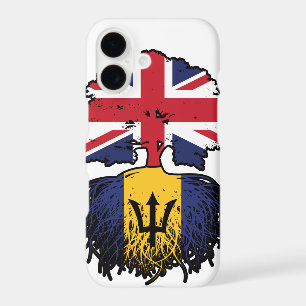 Barbados Barbadian British UK Tree Roots Flag iPhone 17 Case