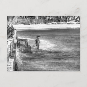 Barbados Beach Trader Postcard
