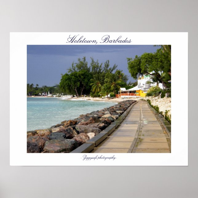 barbados boardwalk poster (Front)
