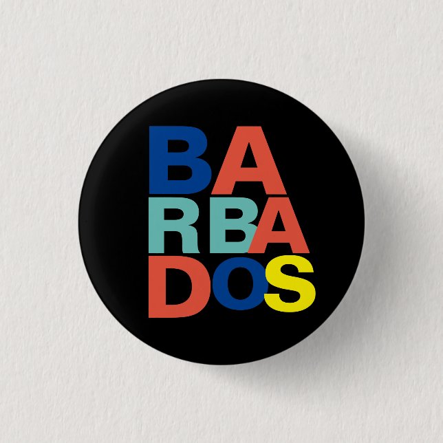 Barbados Button (Front)