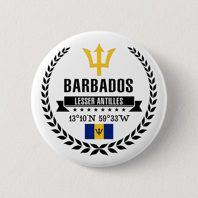 Barbados Button (Front)