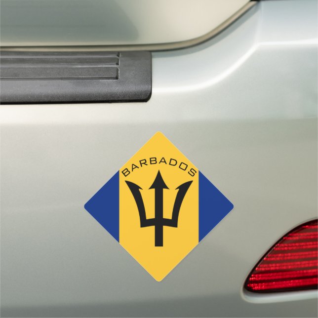 barbados car magnet (In Situ)