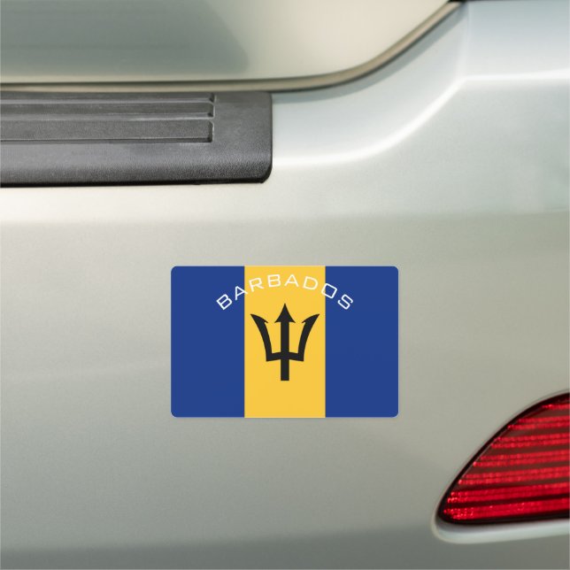 barbados car magnet (In Situ)