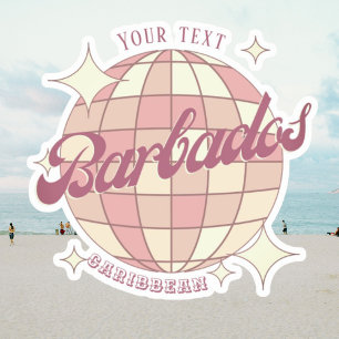 Barbados Caribbean Island decoration Sticker