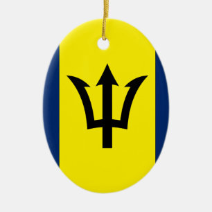 Barbados Ceramic Ornament