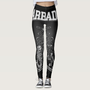 Barbados Coat of Arms Leggings