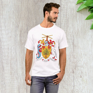 Barbados Coat of Arms National Emblem T-Shirt