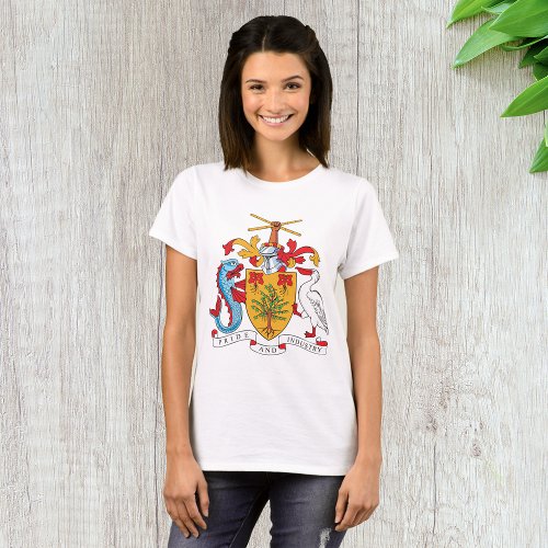 Barbados Coat Of Arms T_Shirt