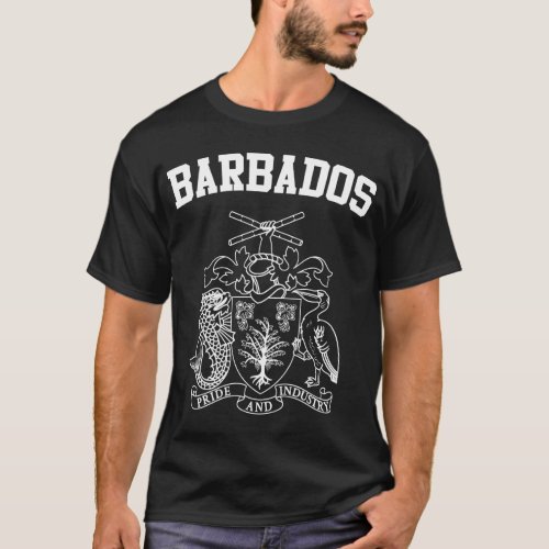 Barbados Coat of Arms T_Shirt